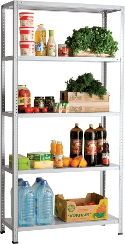 Стеллаж металлический Практик MS 255/100х60/6